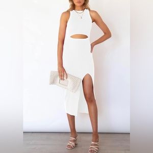 Ribbed Bodycon Midi Dresses